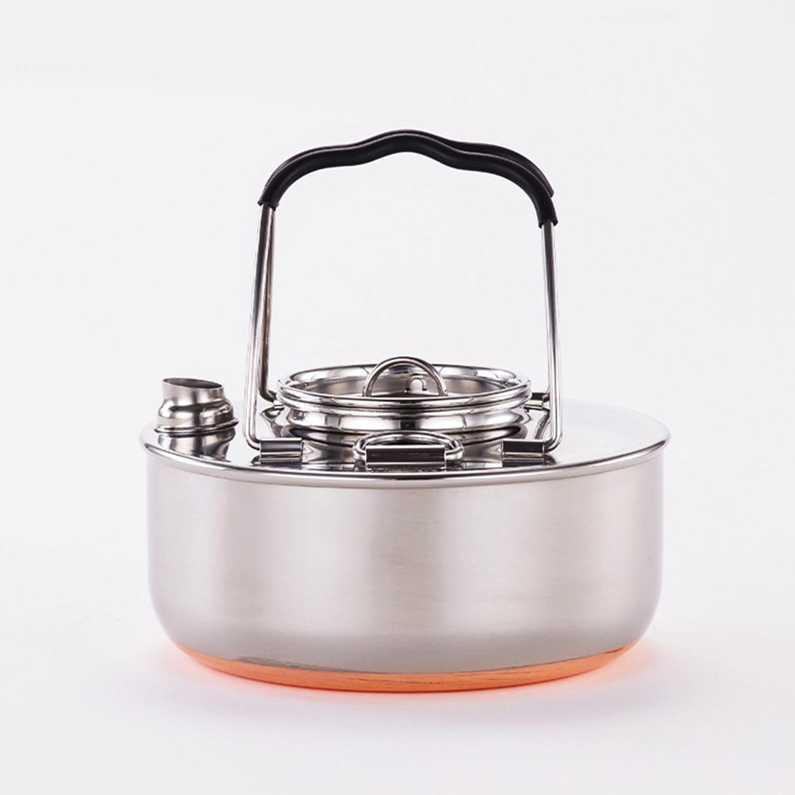 Camping Lightweight Cooking Pot - غلاية محمولة للطهي، إبريق شاي خفيف