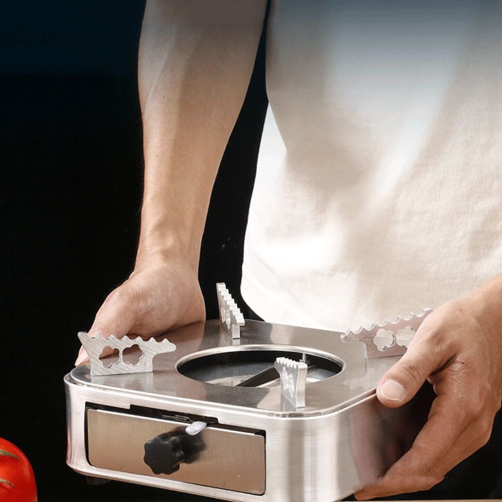 Camping Cooking Unit - موقد كحول محمول مربع الشكل من