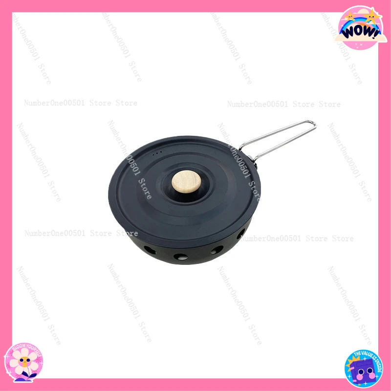 Camping Cooking One Pot - قدر طهي محمول للاستخدام الخارجي مع