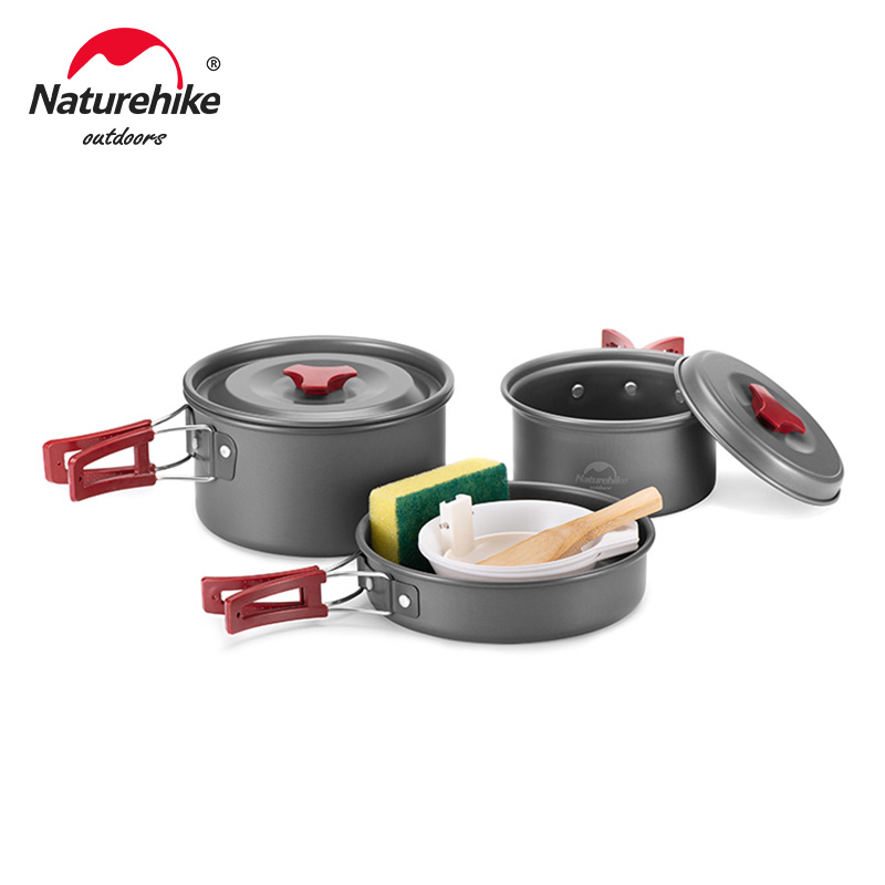 Camping Cooking Bundle - Naturehike التخييم وعاء خفيفة التخييم أواني