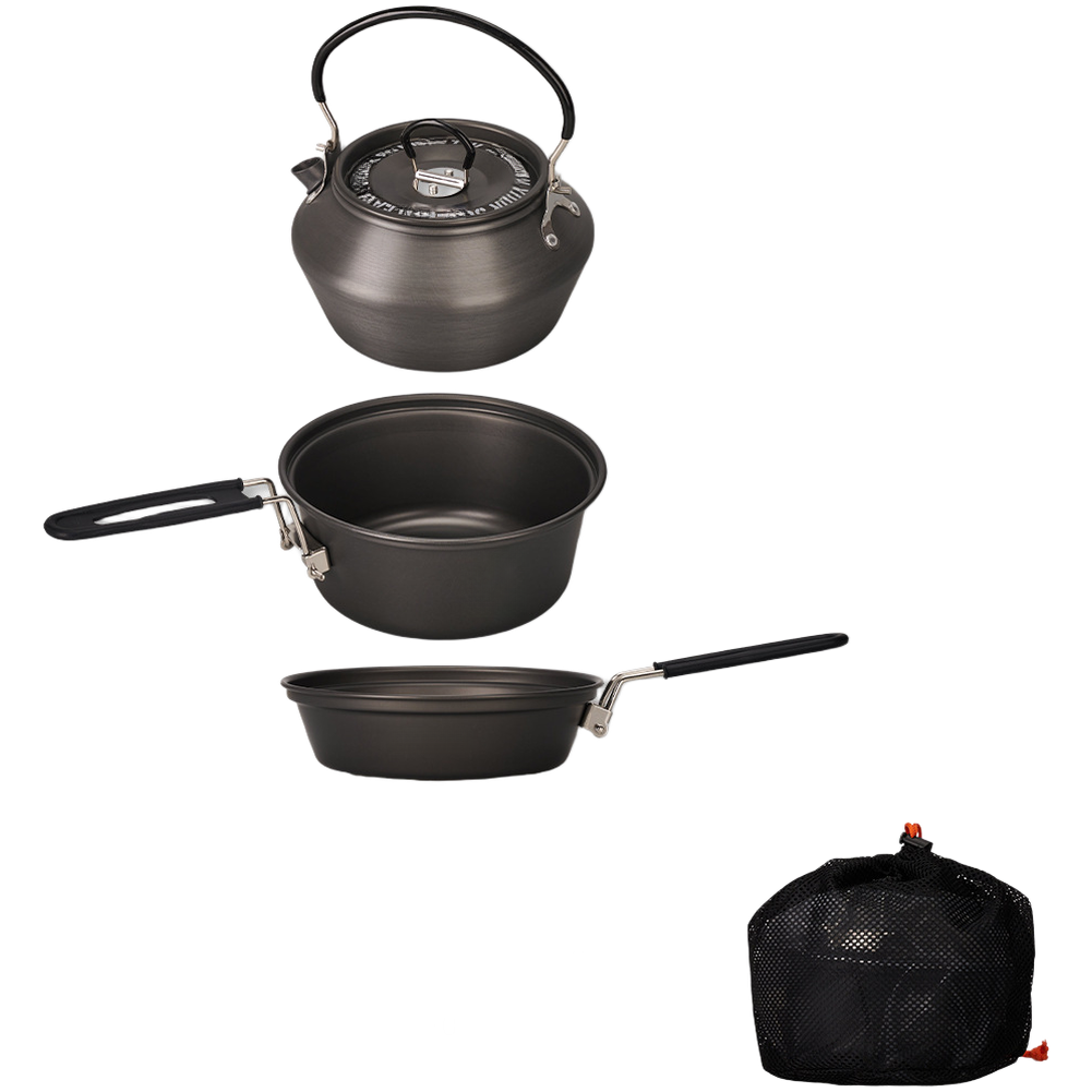 Camping Lightweight Cooking Pot - مجموعة أواني طهي خفيفة الوزن من