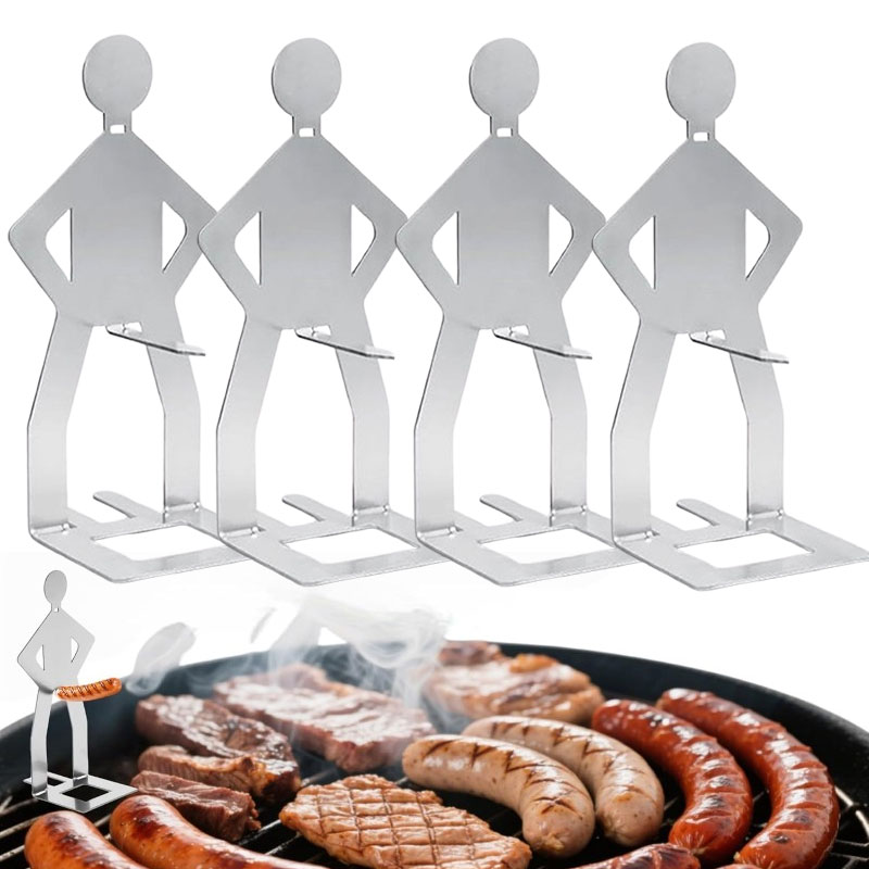 Camping Cooking Griddle - مستلزمات التخييم: حامل نقانق من الفولاذ