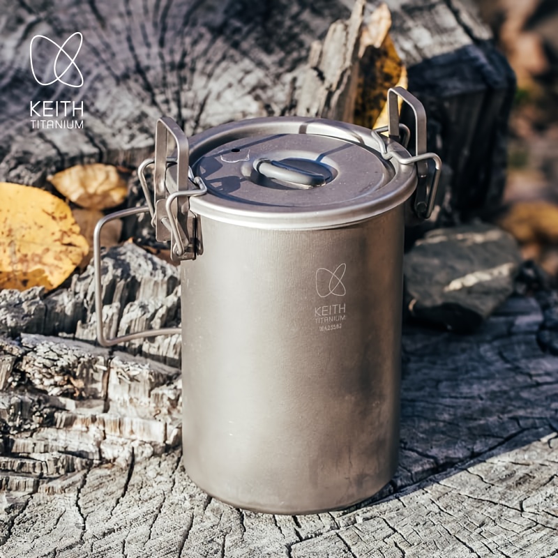 Camping Cooking Bundle - قدر طهي الأرز من التيتانيوم النقي