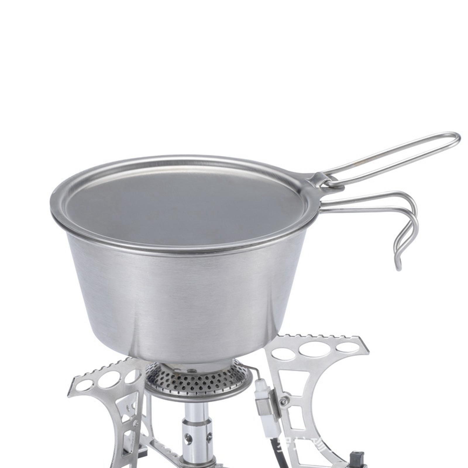 Camping Lightweight Cooking Pot - غطاء وعاء للتخييم خفيف الوزن، غطاء