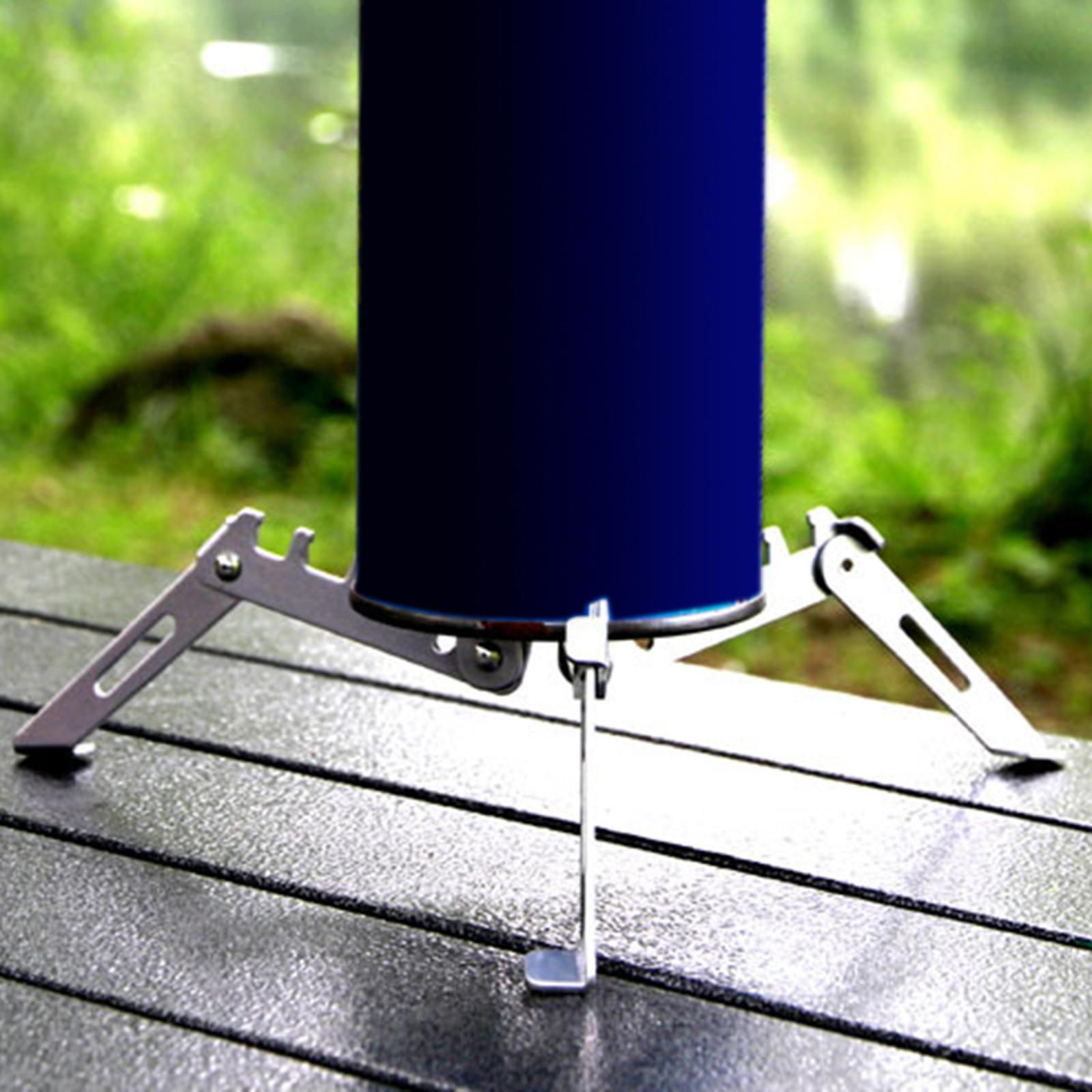 Camping Cooking Canister - المحمولة التخييم علبة رف ترايبود في