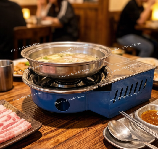 Camping Cooking Canister - موقد غاز محمول مع خرطوشة للشواء