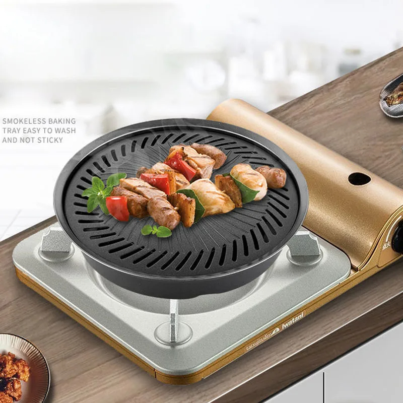 Camping Cooking Top - الكورية غير عصا صينية الشواء في