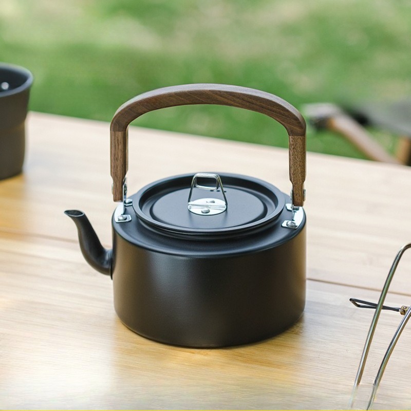 Camping Lightweight Cooking Pot - غلاية تخييم من سبائك الألومنيوم خفيفة