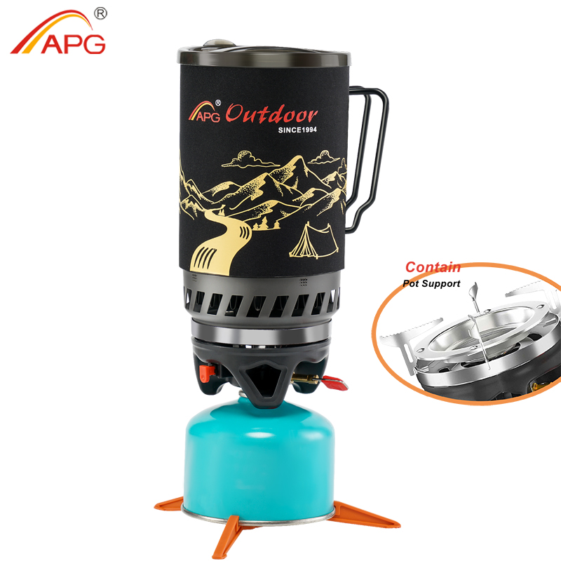 Camping Cooking One Pot - وعاء مبادل حراري محمول من APG
