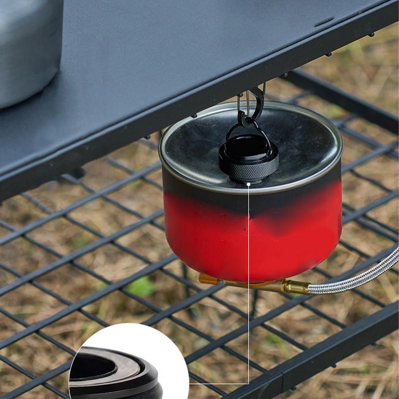 Camping Cooking Canister - غطاء علبة هواء للطبخ من سبائك