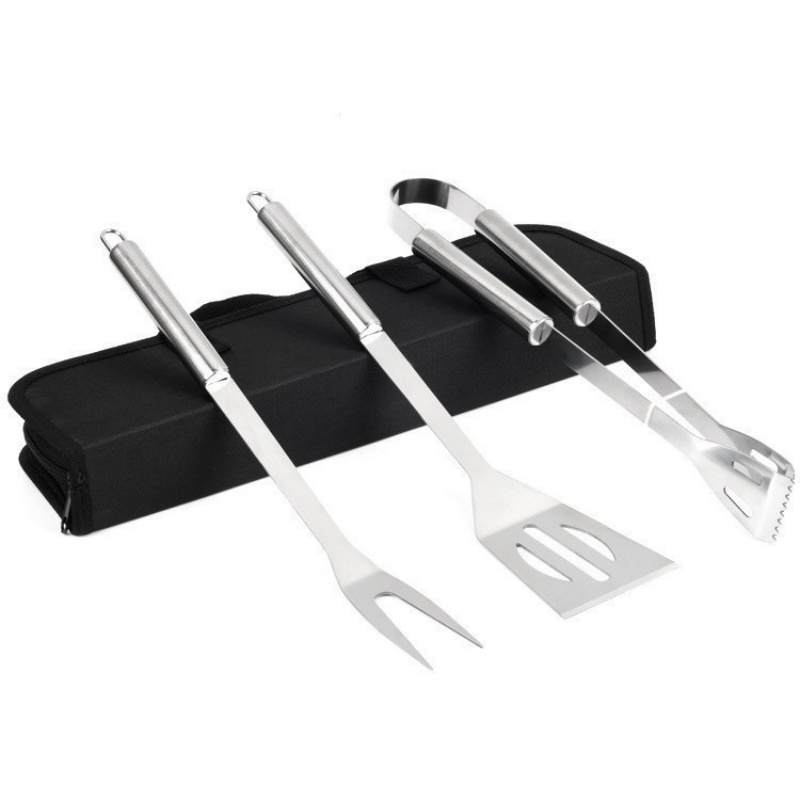 Camping Cooking Bundle - مجموعة أدوات للشواء من الفولاذ المقاوم