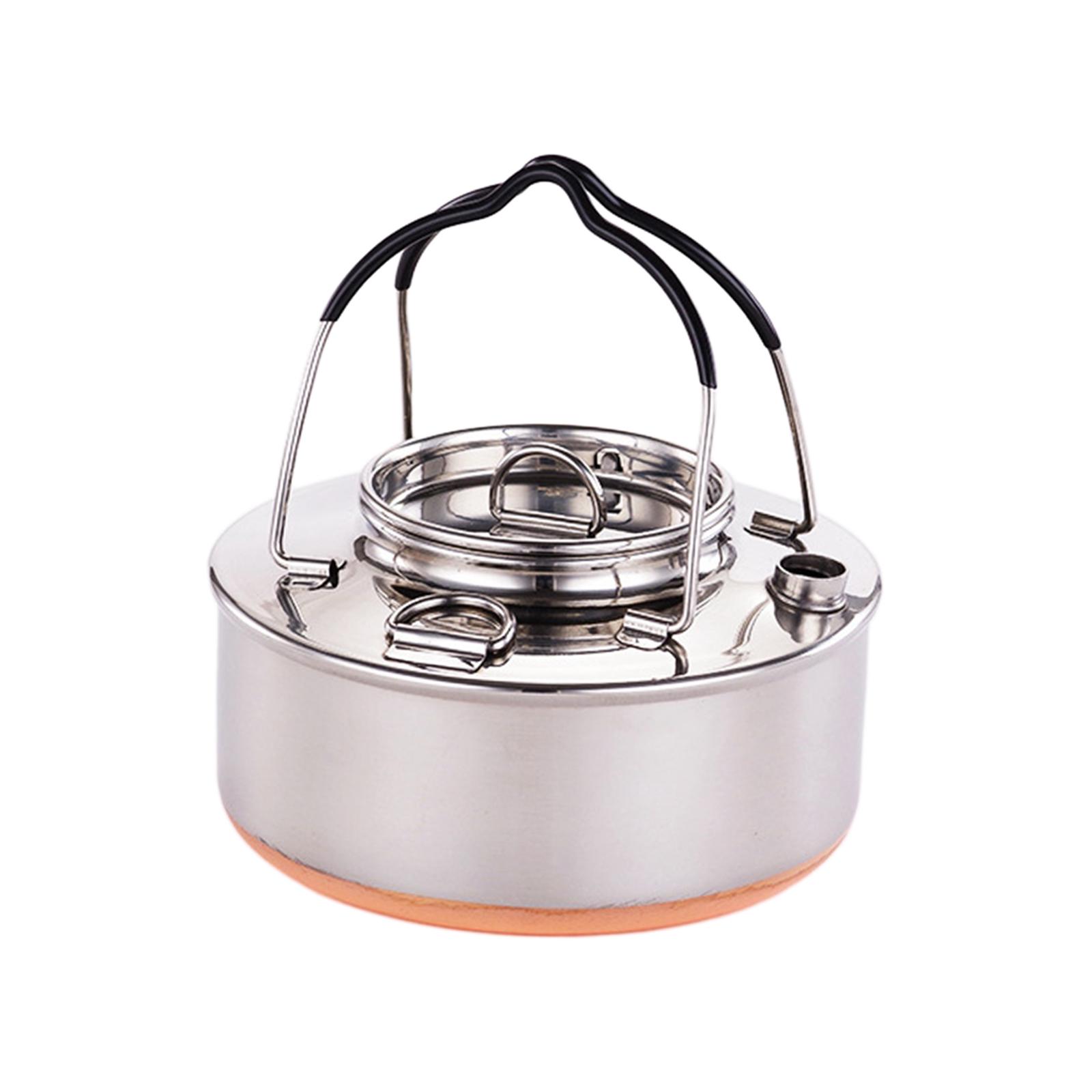 غلاية محمولة للطهي، إبريق شاي  - مراجعة Camping Lightweight Cooking Pot وسعره