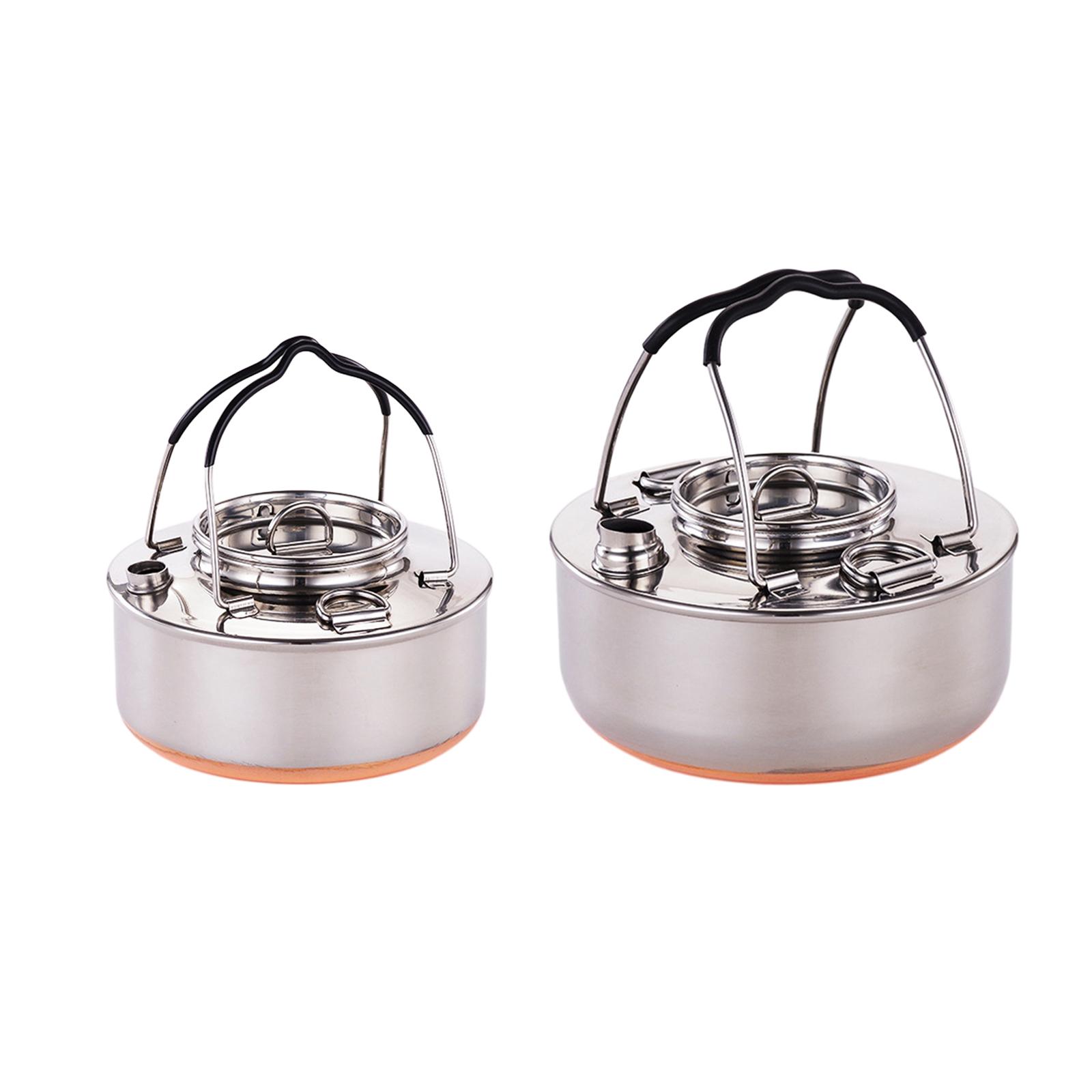 غلاية محمولة للطهي، إبريق شاي  - مراجعة Camping Lightweight Cooking Pot وسعره
