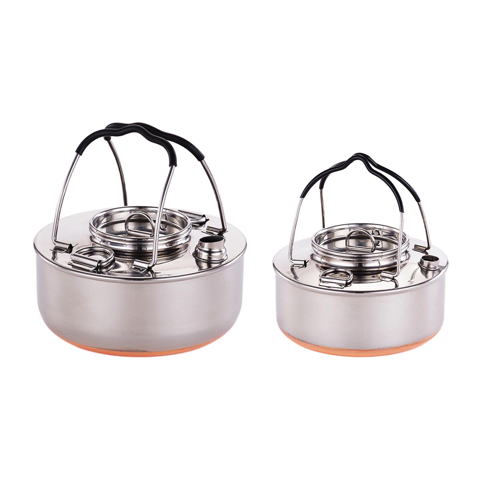 غلاية محمولة للطهي، إبريق شاي  - مراجعة Camping Lightweight Cooking Pot وسعره