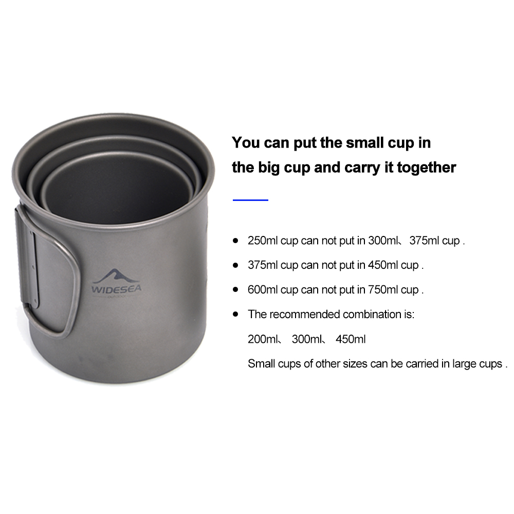 كوب تخييم من التيتانيوم من ويد - مراجعة Camping Cooking Bundle وسعره