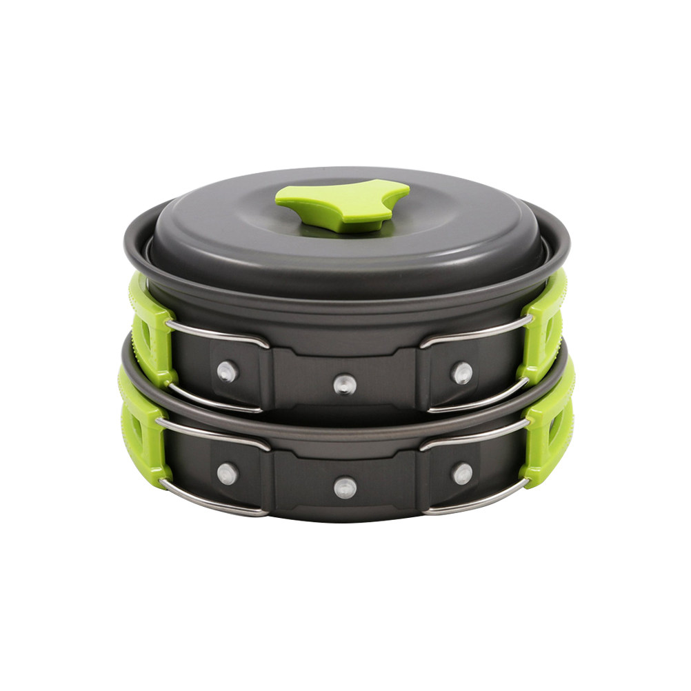 مجموعة أدوات طهي خفيفة الوزن ل - مراجعة Camping Lightweight Cooking Pot وسعره
