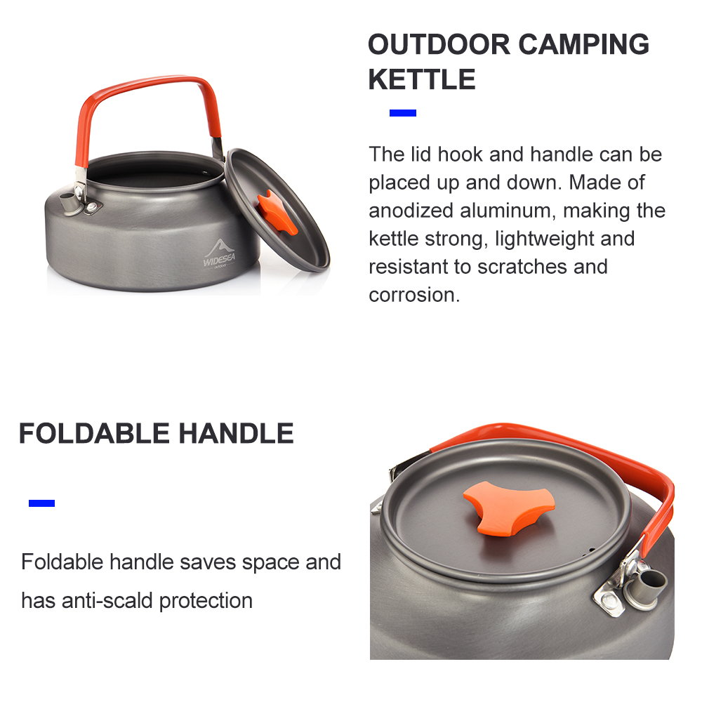Widesea 1.1L 2L1.5L التخييم غل - مراجعة Camping Cooking Unit وسعره