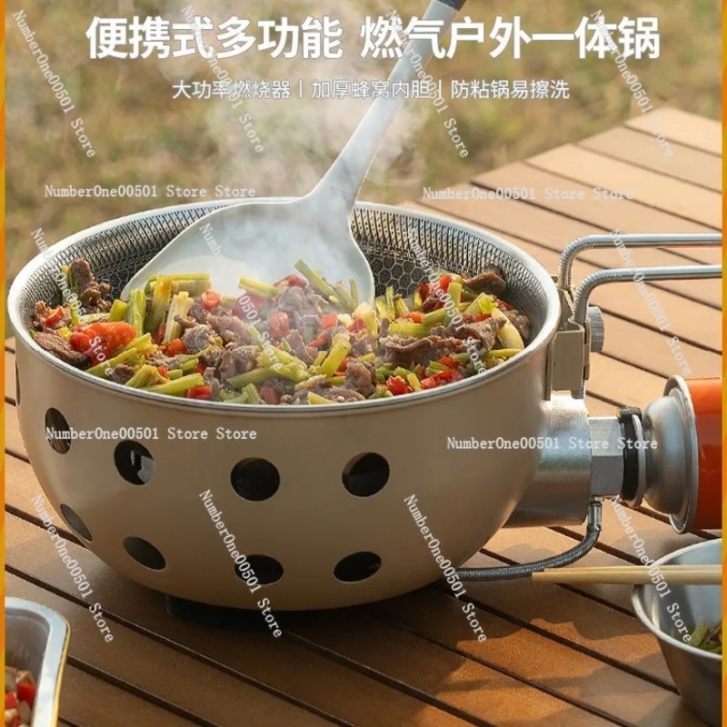 قدر طهي محمول للاستخدام الخارج - مراجعة Camping Cooking One Pot وسعره