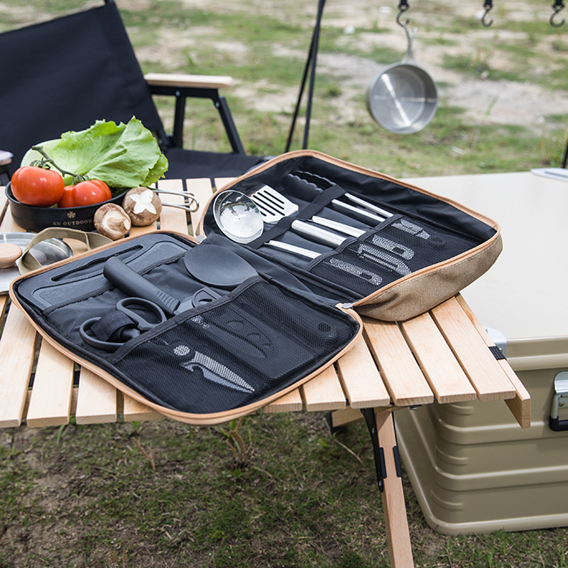 طقم أدوات طهي للتخييم مكون من  - مراجعة Camping Cooking Bundle وسعره