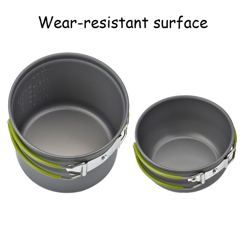 أدوات طهي محمولة للتخييم في ال - مراجعة Camping Lightweight Cooking Pot وسعره