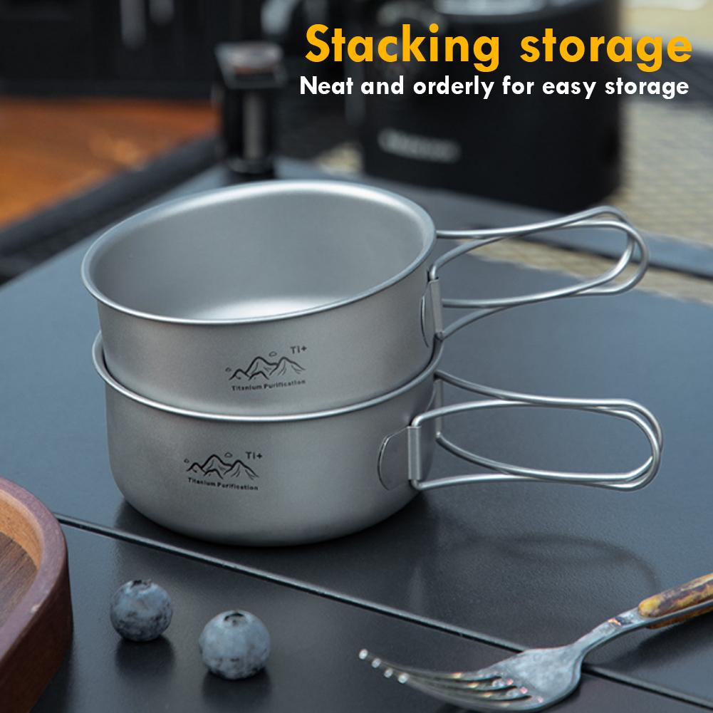 وعاء طهي من التيتانيوم للنزهات - مراجعة Camping Cooking One Pot وسعره