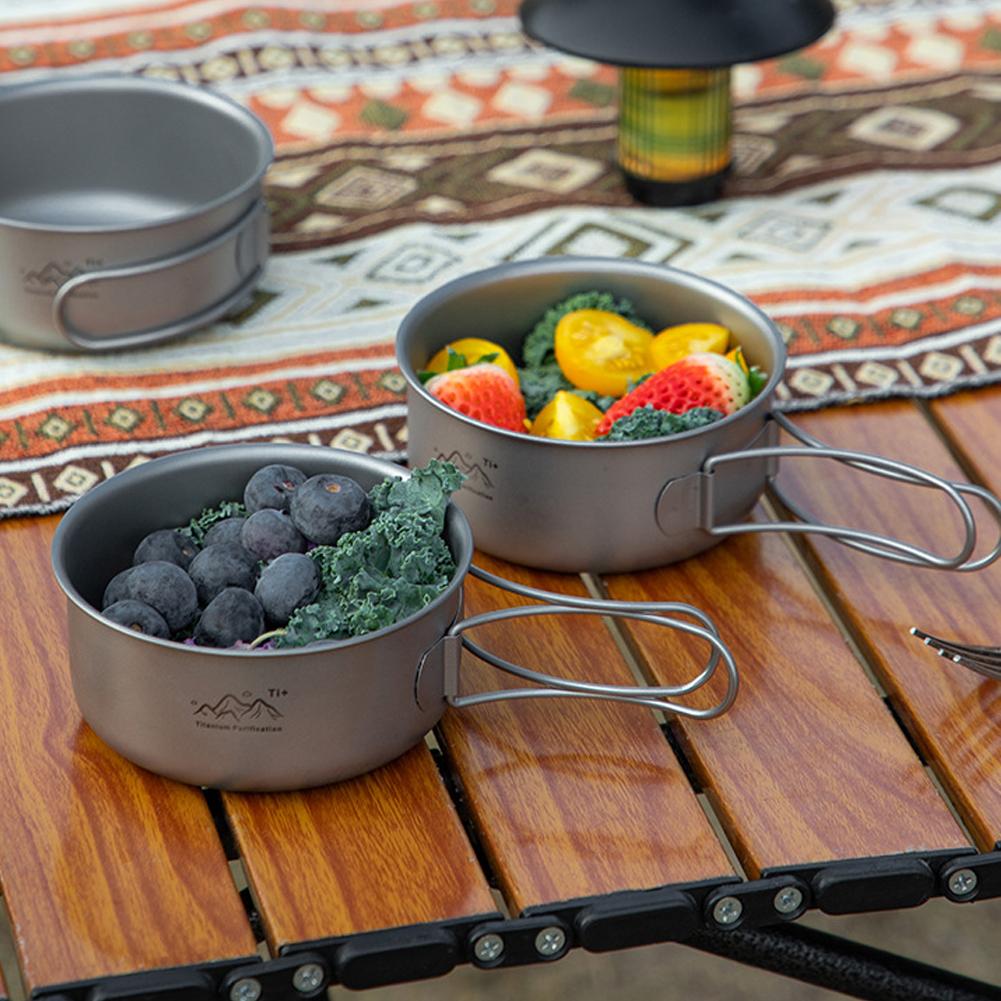 وعاء طهي من التيتانيوم للنزهات - مراجعة Camping Cooking One Pot وسعره