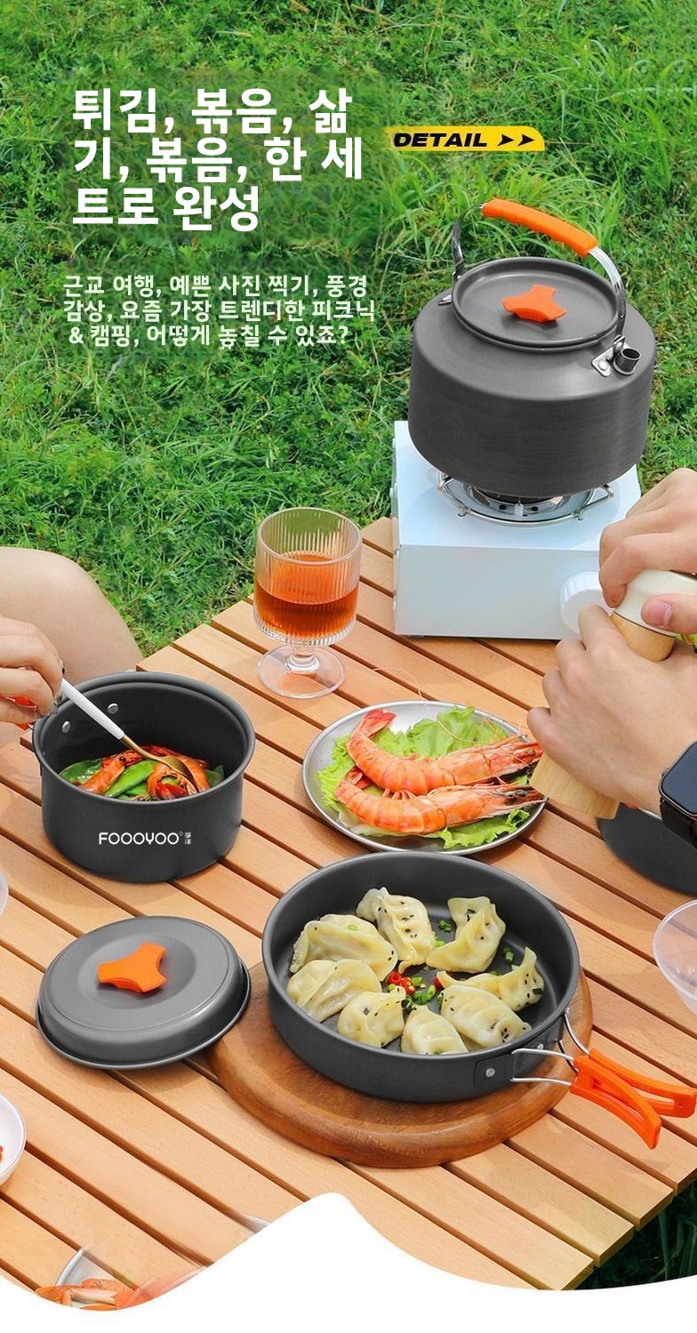 مجموعة أدوات طهي للتخييم في ال - مراجعة Camping Lightweight Cooking Pot وسعره