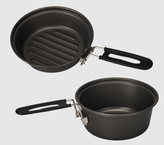 مجموعة أواني طهي خفيفة الوزن م - مراجعة Camping Lightweight Cooking Pot وسعره