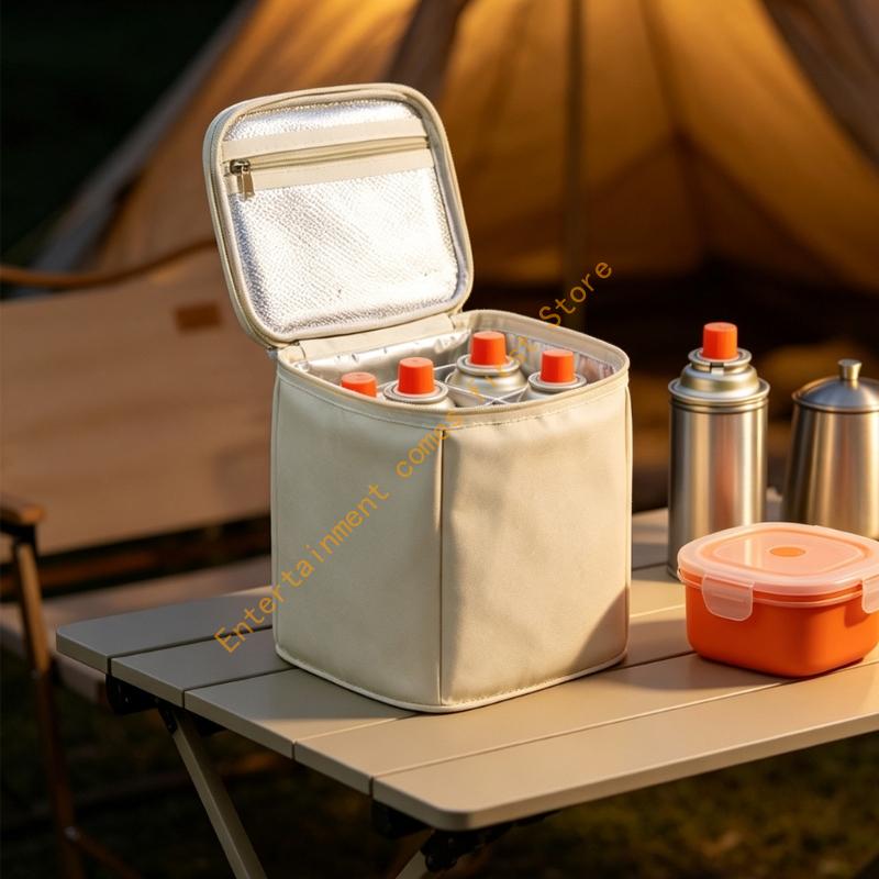 علبة تخزين علبة غاز مع مقبض حم - مراجعة Camping Cooking Canister وسعره