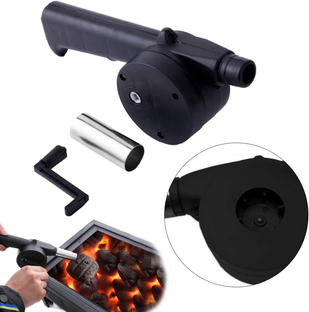 شواء مروحة منفاخ الهواء سريع م - مراجعة Camping Cooking Griddle وسعره