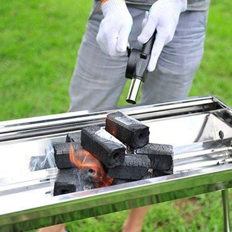 شواء مروحة منفاخ الهواء سريع م - مراجعة Camping Cooking Griddle وسعره