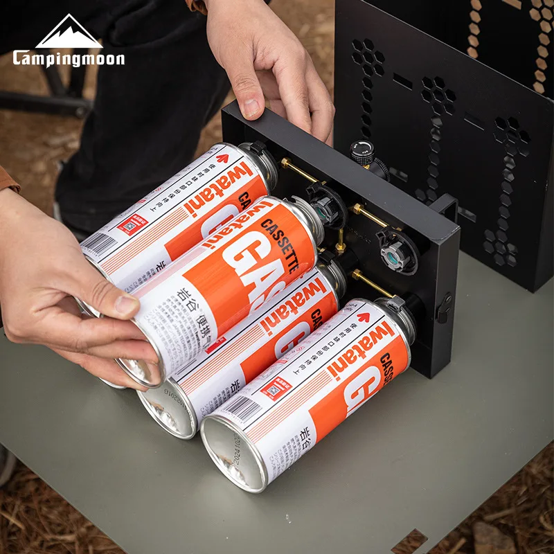 CAMPINGMOON BKZ63 ستة إمدادات  - مراجعة Camping Cooking Range وسعره