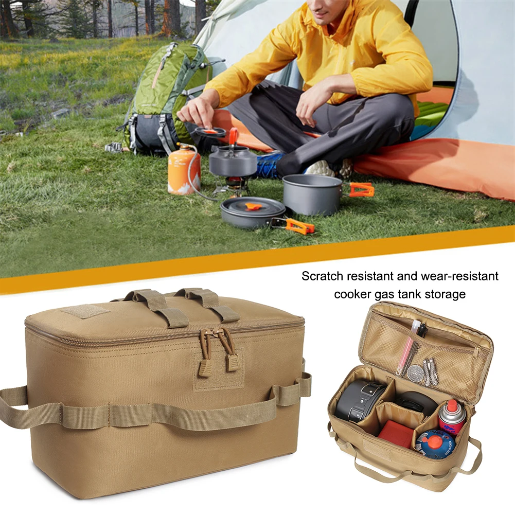 الحقيبة التكتيكية التخييم حقيب - مراجعة Camping Cooking Utensil Organizer وسعره