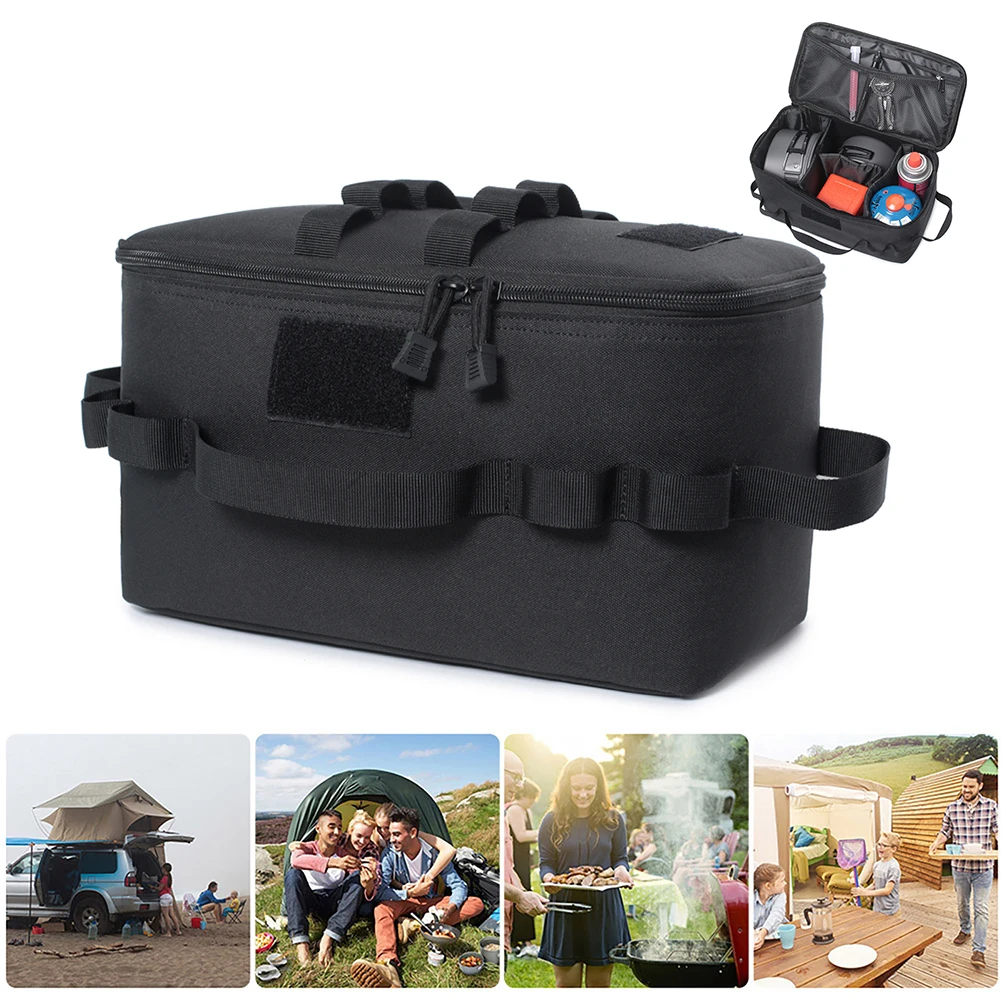 الحقيبة التكتيكية التخييم حقيب - مراجعة Camping Cooking Utensil Organizer وسعره