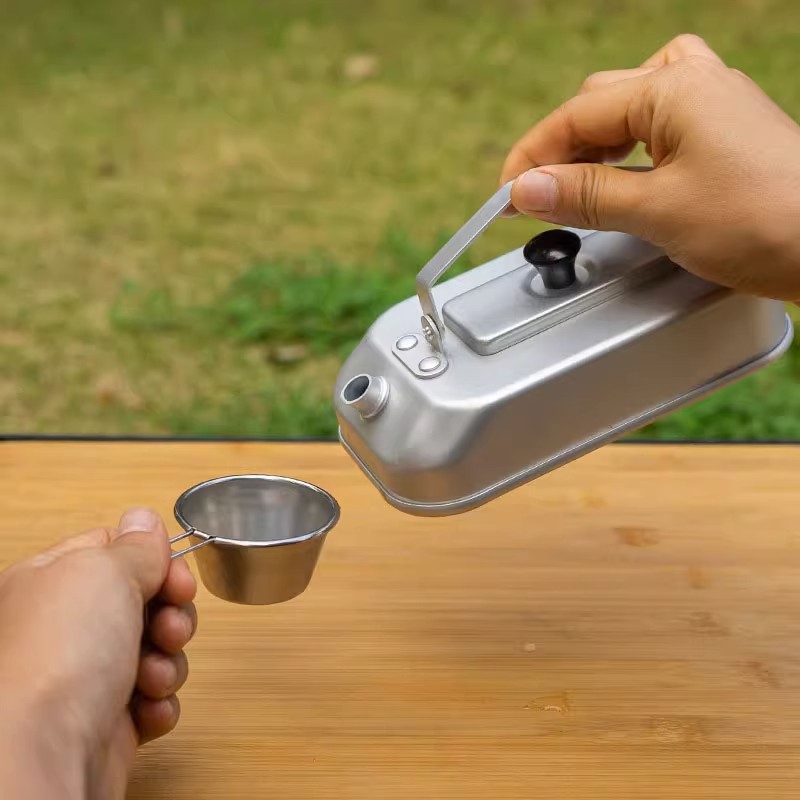 خفيفة المحمولة نزهة غلاية ، ال - مراجعة Camping Cooking Utensils Storage وسعره
