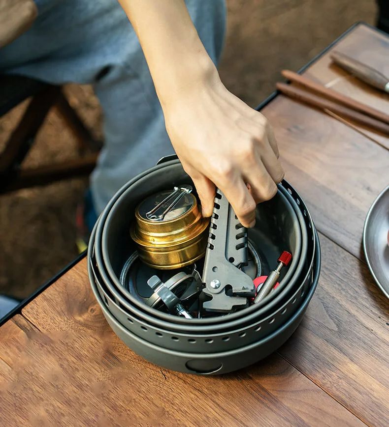 التخييم موقد غاز الكحول موقد و - مراجعة Camping Cooking Unit وسعره