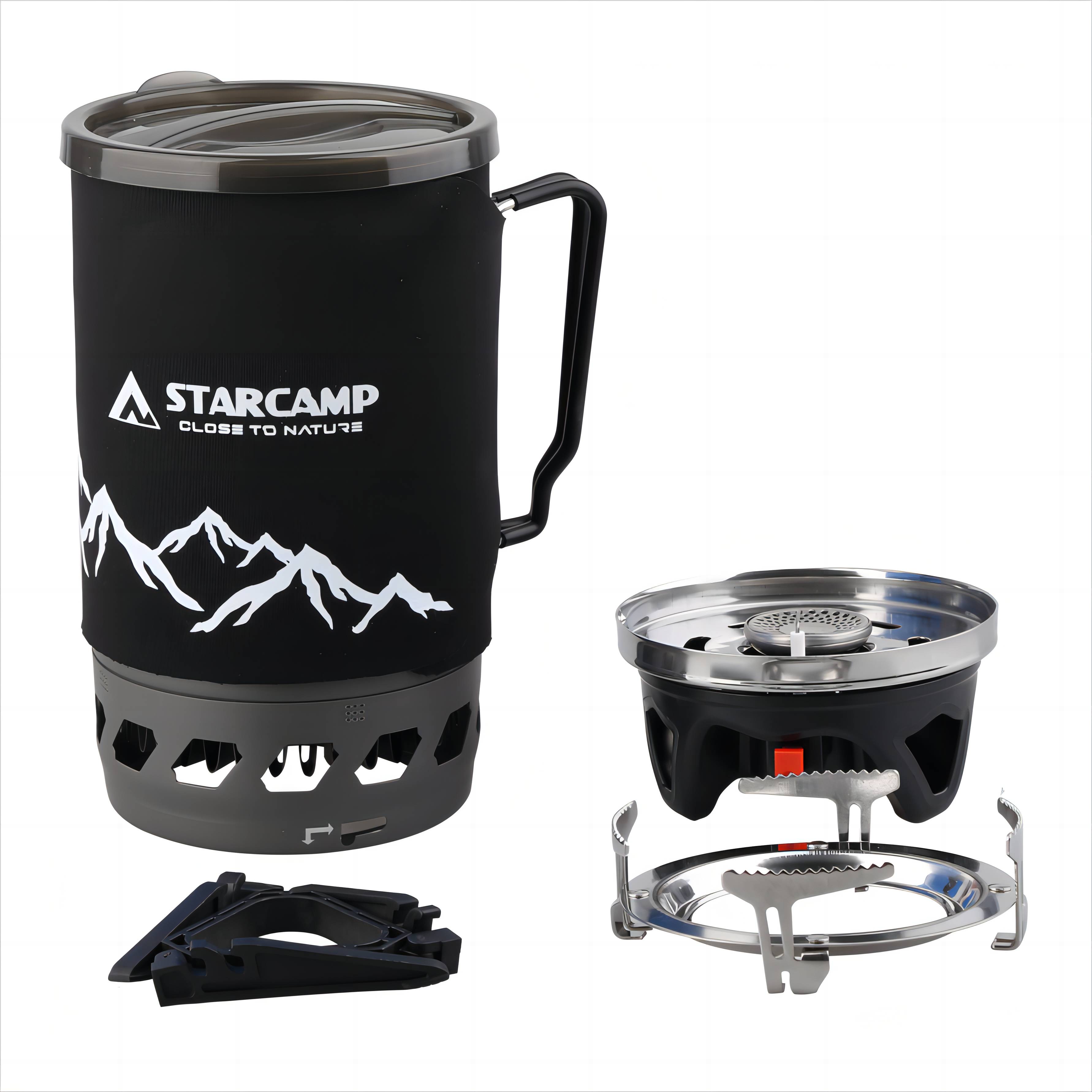 STARCAMP 1400 مل موقد غاز سريع - مراجعة Camping Cooking Unit وسعره