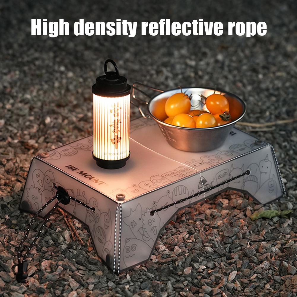 طاولة تخييم محمولة متعددة الطي - مراجعة Camping Outdoor Cooking Table وسعره