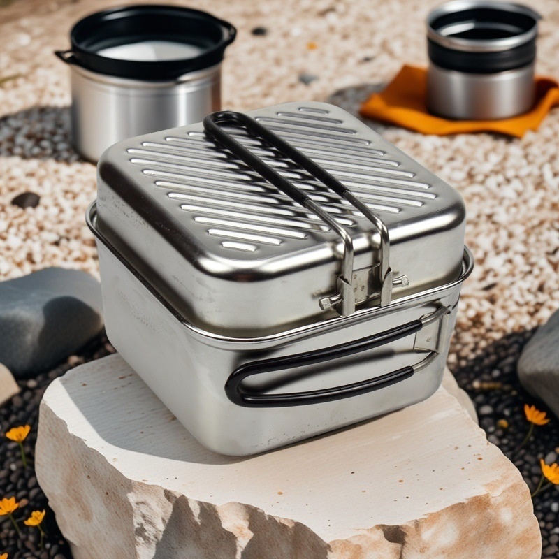 طقم أواني طهي خارجية من الفولا - مراجعة Camping Lightweight Cooking Pot وسعره