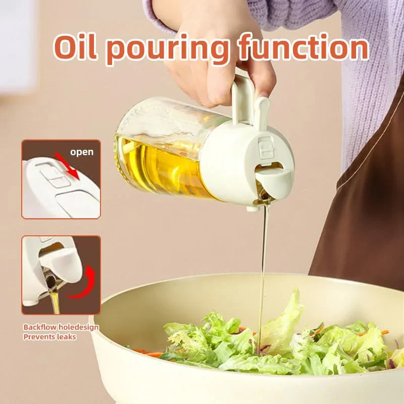 زجاجة رش زيت بلاستيكية 2 في 1  - مراجعة Camping Cooking Unit وسعره