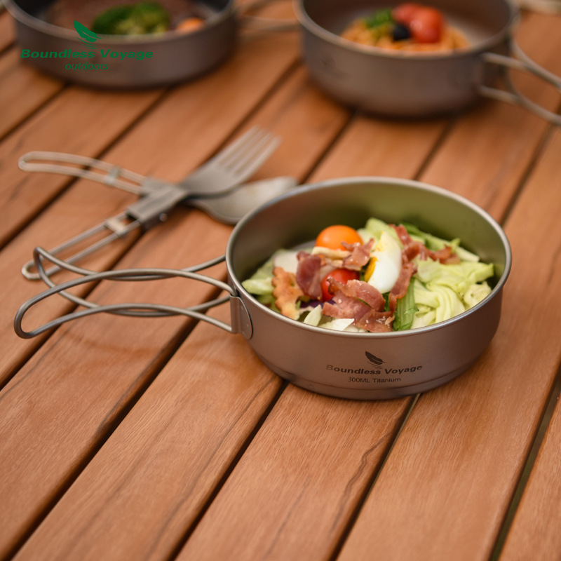 مجموعة أوعية بمقبض قابل للطي م - مراجعة Camping Lightweight Cooking Pot وسعره