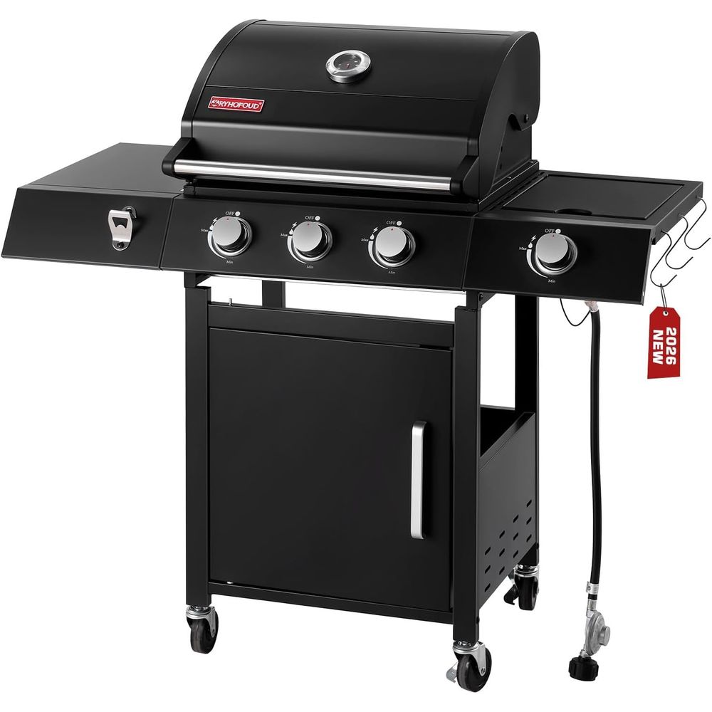 شواية غاز بروبان بثلاثة مواقد  - مراجعة Camping Cooking Top وسعره