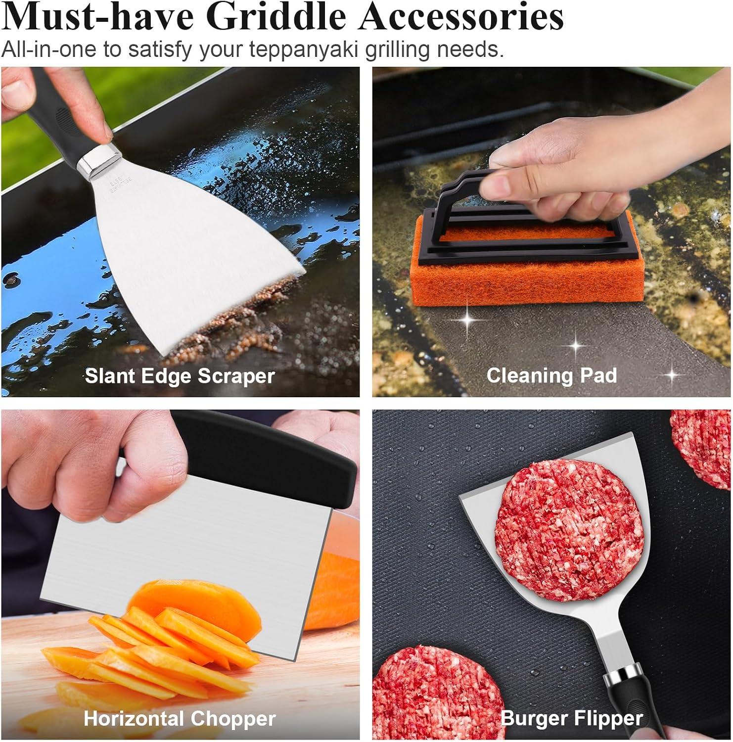 طقم أدوات شواء تيبانياكي وهيبا - مراجعة Camping Cooking Top وسعره