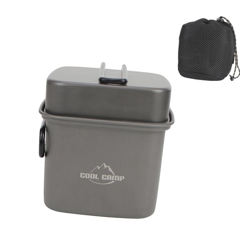 طقم أدوات طهي للتخييم، مقلاة خ - مراجعة Camping Lightweight Cooking Pot وسعره