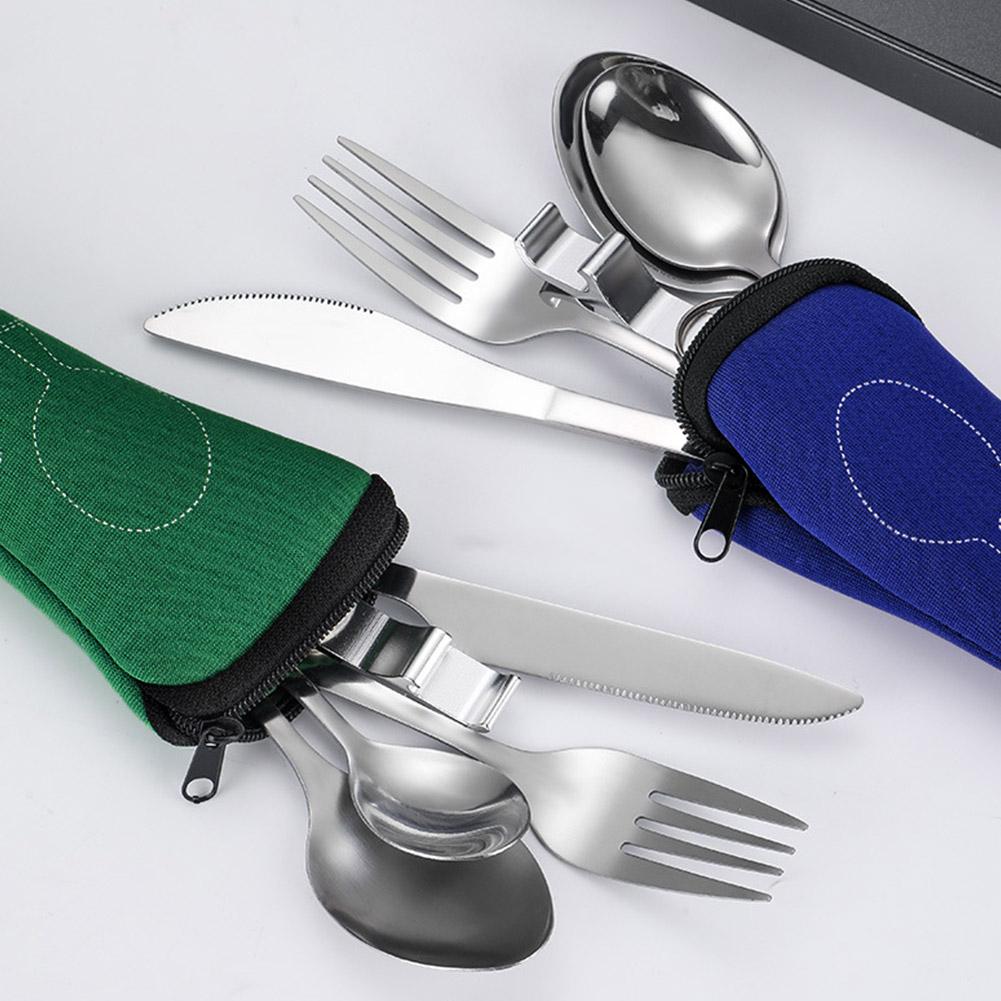 طقم أدوات مائدة للنزهات قابل ل - مراجعة Camping Outdoor Cooking Table وسعره