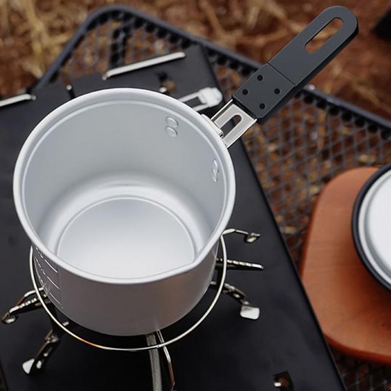 وعاء تخييم قابل للطي 700 مللي  - مراجعة Camping Lightweight Cooking Pot وسعره