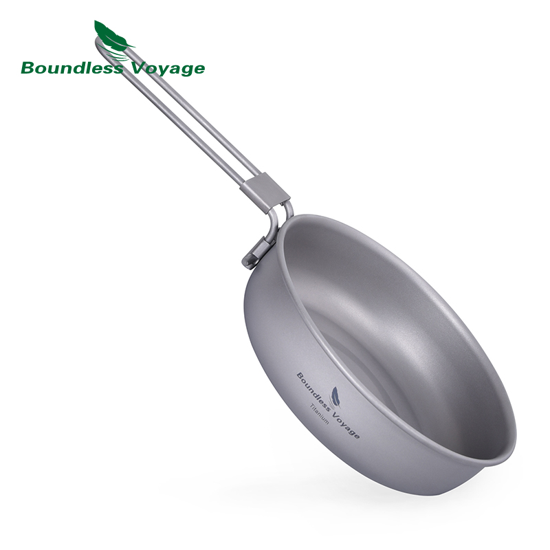 مقلاة خفيفة للغاية من التيتاني - مراجعة Camping Cooking Range وسعره
