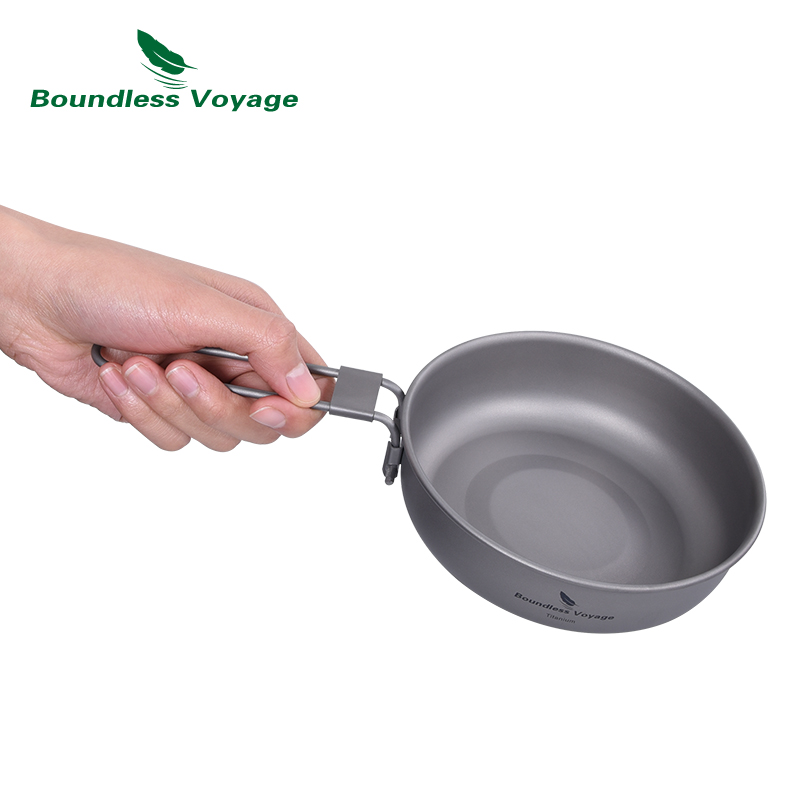 مقلاة خفيفة للغاية من التيتاني - مراجعة Camping Cooking Range وسعره