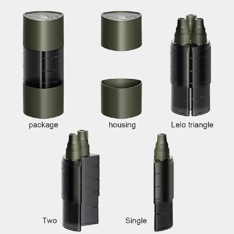 زجاجة توابل 3 في 1 للتخييم في  - مراجعة Camping Cooking Utensils Storage وسعره