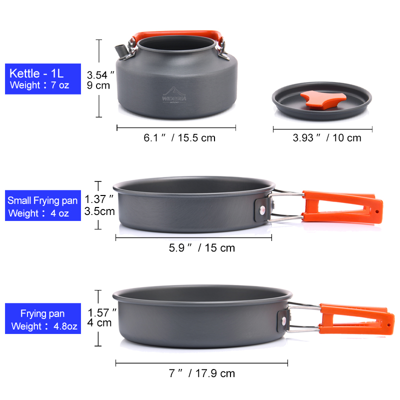 طقم أدوات طهي للتخييم في الهوا - مراجعة Camping Cooking Bundle وسعره